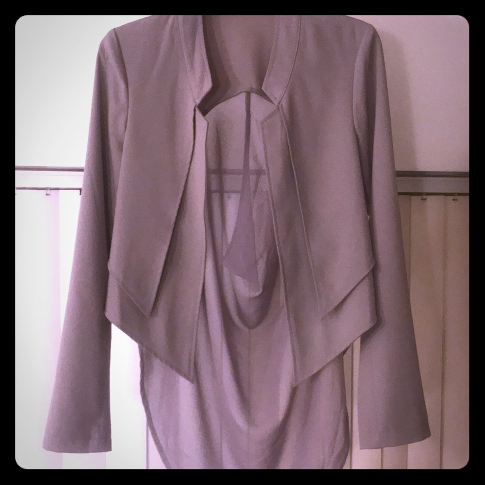 Gray Blazer